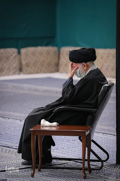 عزاداری شام شهادت حضرت فاطمه ‌زهرا (س) در حسینیه امام خمینی(ره)