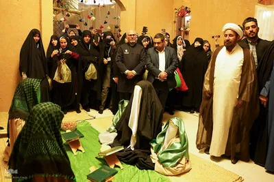 افتتاح نمایشگاه ستاره های زمین در حرم مطهر حضرت شاهچراغ (ع)