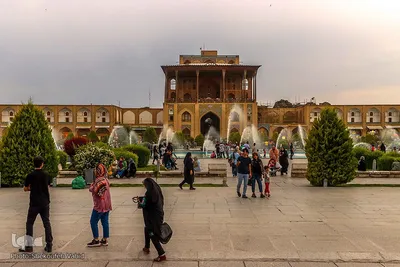 حضور گردشگران پس از یک ماه عبادت در اصفهان‎‎