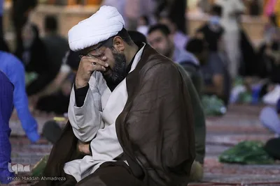 حرم شاهچراغ(ع) در سوگ جوادالائمه(ع)‎‎