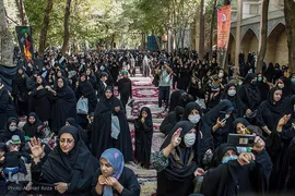 حسینیه ایران؛ سوگواره شیرخوارگان حسینی در چهارباغ عباسی اصفهان