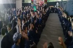 Aşura öncəsi məktəbli uşaqların möhtəşəm əzadarlığı - VİDEO