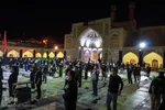 مراسم عزاداری شب سوم محرم در مسجد جامع زنجان