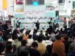عزاداری و اجتماع حماسی نوجوانان و جوانان امام رضایی در اهر