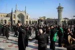 دسته های عزاداری در سوگ شهادت امام هادی(ع)