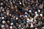 تشییع پیکر آیت‌الله حاج شیخ علی‌اصغر قاضی‌زاده در اراک