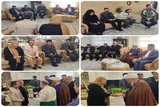 دیدار مسئولان بابلسری با خانواده شهید خاتمی‌مقدم