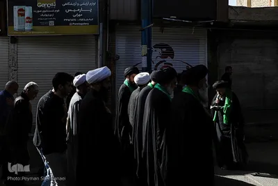 دسته عزاداری سادات و روحانیون شهرستان خمینی شهر