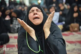 عزاداری مردم اهواز در سوگ شهادت آیت‌الله رئیسی و همراهانشان