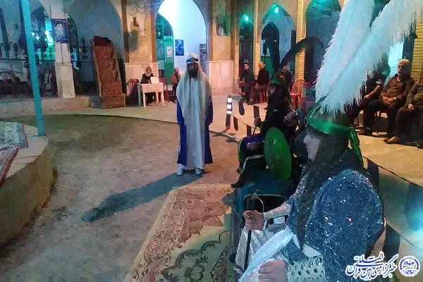 نهمین روز سوگواره تعزیه «غریب»