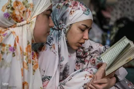 مراسم اعمال ام داوود در مسجد دانشگاه تهران
