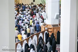 نماز عید قربان در شاهچراغ