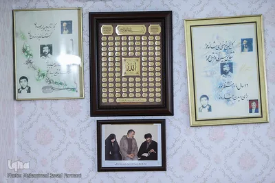 دیدار جامعه قرآنی با خانواده شهیدان عبدالهی