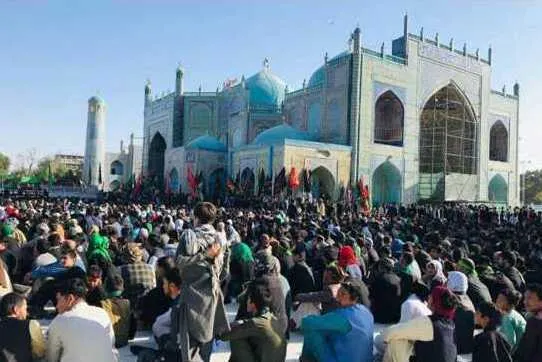 برگزاری مراسم عزاداری عاشورای حسینی در مزارشریف و غزنی