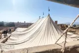 فیلم | آیین سنتی «پوش‌کشی» حسینیه بزرگ فهادان یزد
