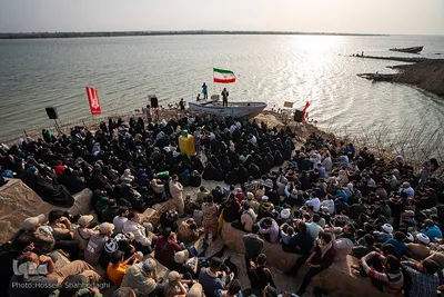 یادمان نهر خیّن میزبان کاروان راهیان نور