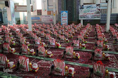 توزیع 330 بسته معیشتی بین نیازمندان شهرستان اهر