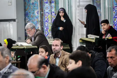 محفل انس با قرآن در مسجد امام جعفرصادق(ع) اهواز 