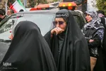 مراسم تشییع پیکرهای مطهر ۱۰ شهید گمنام دفاع مقدس در شیراز