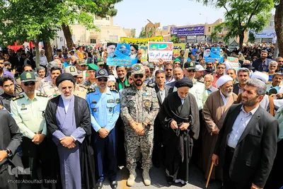 راهپیمایی روز جهانی قدس در بیرجند