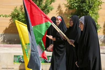 تجمع بانوان حوزوی شیراز در محکومیت جنایات رژیم صهیونیستی