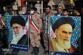 راهپیمایی مردم اهر در محکومیت حادثه تروریستی حرم شاهچراغ