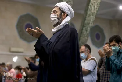نماز با شکوه عید سعید فطر در مسجد دانشگاه تهران