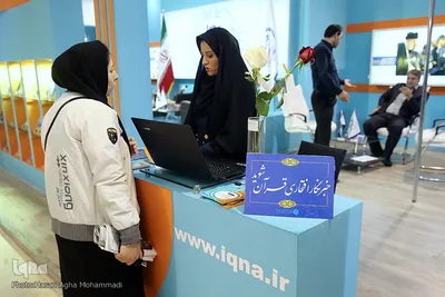 حاشیه‌های غرفه ایکنا در بیست و دومین نمایشگاه مطبوعات
