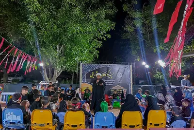 برپایی حسینیه کودکان عاشورایی در ارومیه‎