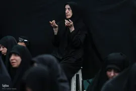 عزاداری چهارمین روزمحرم در تکیه سادات اخوی