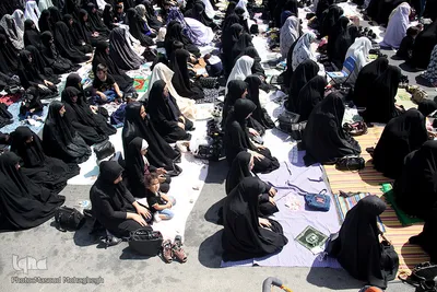 نماز ظهر عاشورا در سمنان