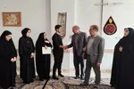دیدار فرماندار خرم آباد با خانواده 6 شهید جنگ تحمیلی 12 روزه در خرم آباد