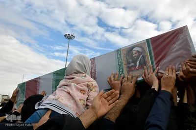 تشییع روحانی شهید مدافع حرم، حجت الاسلام محمد حسن دهقانی