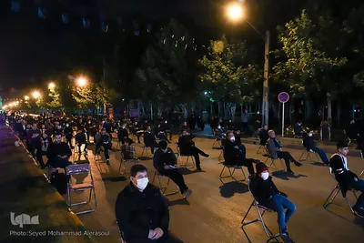 مراسم احیای شب بیست و یکم ماه رمضان در مشهد