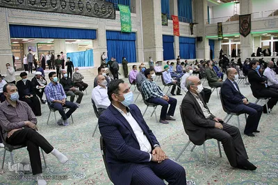 مراسم سالگرد ارتحال آیت الله محمد ابراهیم اعرافی امام جمعه فقید میبد‎‎