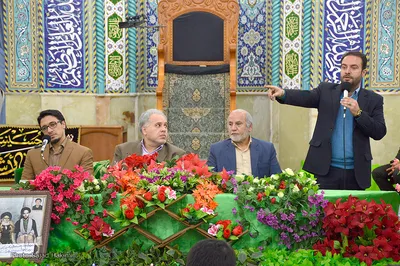 مراسم تجلیل از محمدعلی دهدشتی پیشکسوت قرآنی در قم
