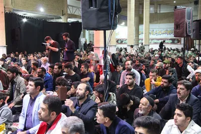 مراسم بزرگداشت دومین سالگرد شهید مدافع امنیت علی نظری در مسجد جامع ملایر