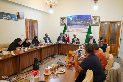 نشست خبری تولیت آستان مقدس حضرت شاهچراغ(ع)