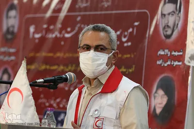 بهره‌برداری از فاز اول برنامه «نذر آب ۴» توسط هلال احمر استان فارس در سیریک هرمزگان
