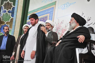 آیین تلبس طلاب مدرسه علمیه فاطمیون اهواز 