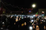 تجمع مردم درچه در سوگ شهادت رهبر انقلاب