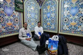آئین اعزام اولین گروه حجاج بیت الله الحرام ۹۷