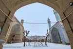 بارش سنگین برف در همدان‎‎