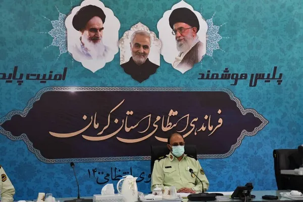 نشست خبری فرمانده انتظامی استان کرمان برگزار شد