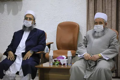 دیدار علمای اهل سنت استان با امام جمعه بیرجند