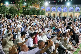 مراسم جشن عید غدیر در حرم شاهچراغ(ع)