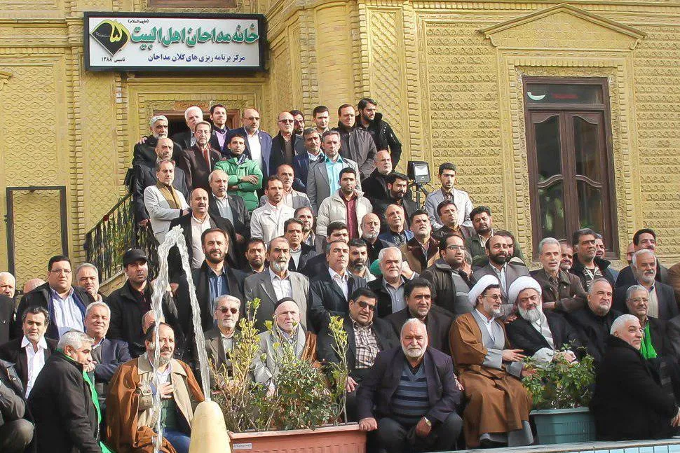 تجلیل از ۴ مداح جانباز در خانه مداحان