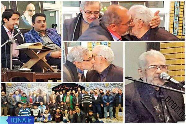 محفل انس با قرآن و تجلیل از استاد حسین علمی برگزار شد