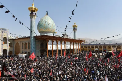 مراسم تشییع پیکر مطهر سردار شهید اسکندری در روز عاشورای حسینی‎‎