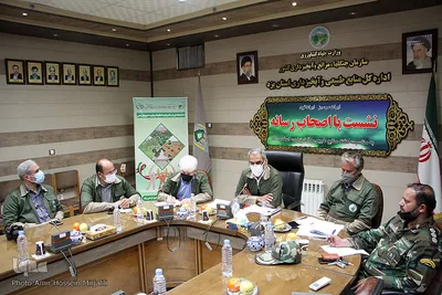 نشست خبری آخوندی مدیرکل منابع طبیعی استان یزد‎‎